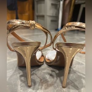 ASOS ROSE GOLD SANDALS